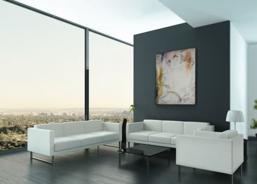 Acknowledgment | Mixed Media by Deb Chaney Contemporary Abstract Artist. Item composed of canvas and synthetic