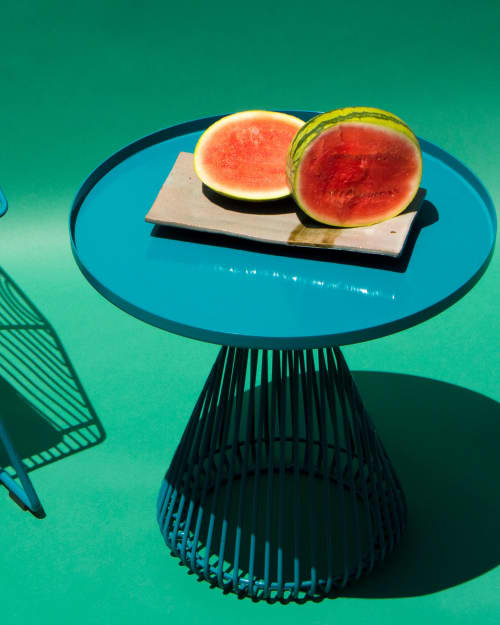 Conical Side Table | Tables by Bend Goods. Item made of metal