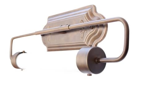 Abel Wall Sconce | Sconces by Flash by Laspec. Item made of bronze