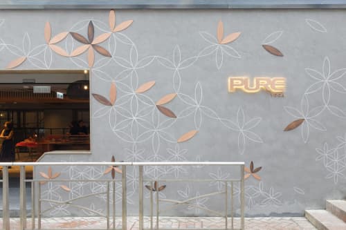 Flower of Life Mural | Street Murals by Urbanheart. Item made of synthetic