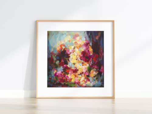 Giclee fine art print - Wondrous Light | Prints by YANGYANG PAN. Item composed of canvas and paper