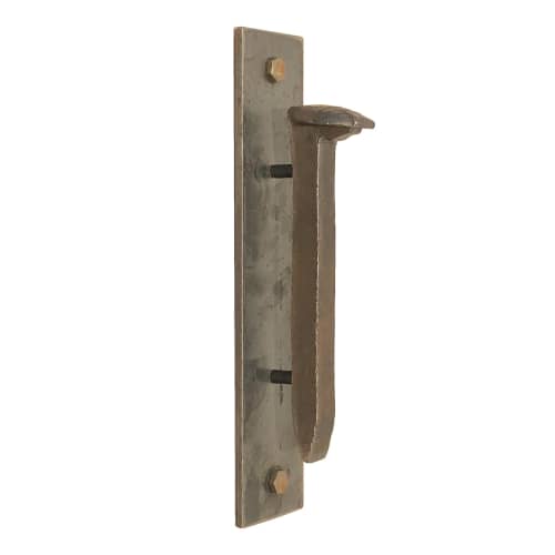Railroad Spike Kitchen Cabinet Pull | Hardware by RailroadWare Lighting Hardware & Gifts. Item made of steel compatible with industrial style