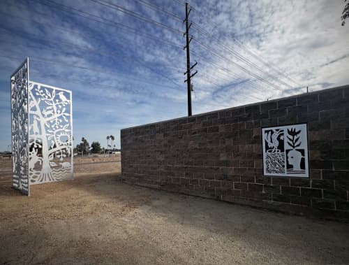Tree of Life | Sculptures by John Randall Nelson | Cortez Park in Phoenix