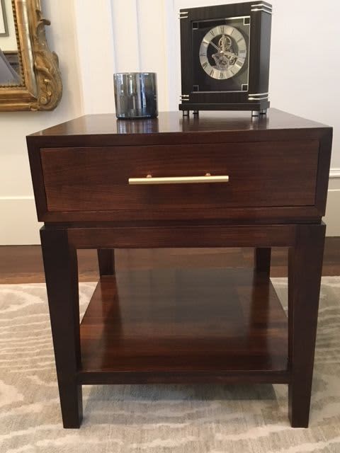 Elliot End Table | Tables by Fletcher House Furniture. Item made of walnut