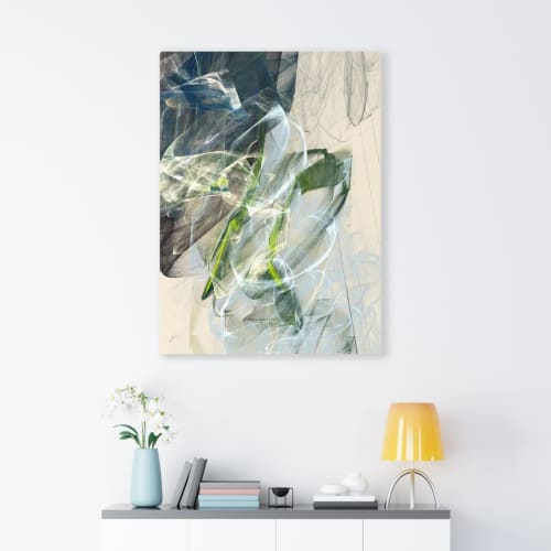 Bluish 28983 | Prints by Rica Belna. Item composed of canvas & paper