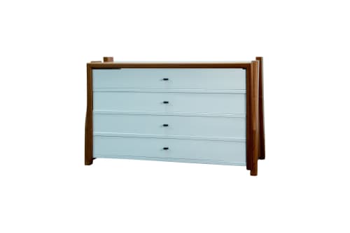 Hygge Dresser | Storage by Two Bolts Studios. Item made of maple wood compatible with industrial and modern style