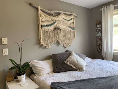 Macraweave | Macrame Wall Hanging in Wall Hangings by LoveCraft Collective. Item composed of wood and fiber