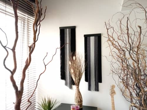 Macrame Wall Décor ,Macrame Wall Art, Fiber Art, Boho Wall | Tapestry in Wall Hangings by Magdyss Boutique. Item composed of fiber in boho or contemporary style