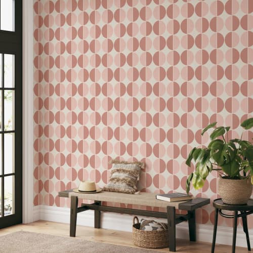 Lunar Wallpaper | Wall Treatments by Patricia Braune. Item made of paper