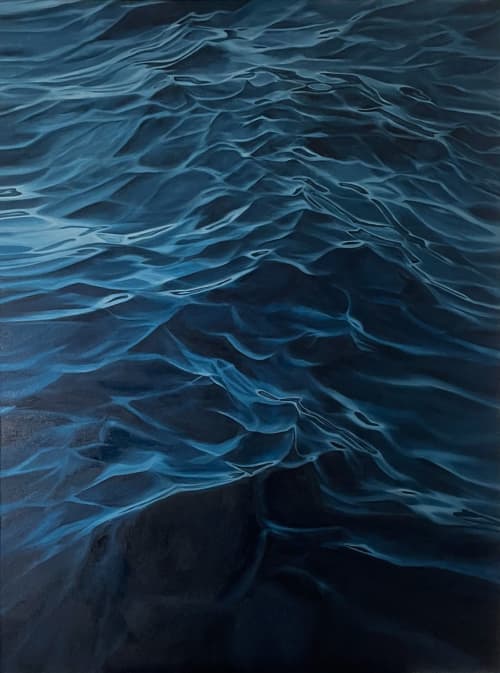 "Folklore" original oil painting | Oil And Acrylic Painting in Paintings by Coleman Senecal Art. Item composed of canvas in contemporary or coastal style