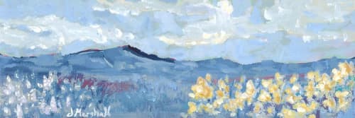 Giclée print of Burr | Prints in Paintings by Jessica Marshall / Library of Marshall Arts