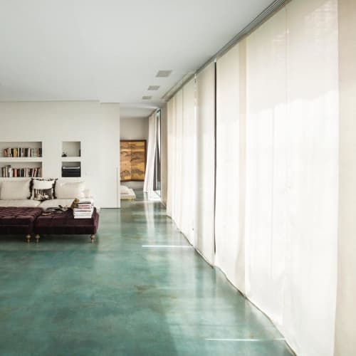 Silk Blinds | Window Blind in Curtains & Drapes by ÁBBATTE. Item made of fabric