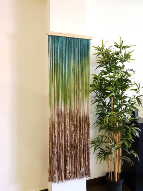 Macrame Wall Décor ,Macrame Wall Art, Fiber Art, Boho Wall | Tapestry in Wall Hangings by Magdyss Boutique. Item composed of cotton & fiber compatible with boho and contemporary style