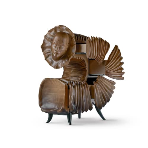 'The Dreamer' Cabinet | Storage by Egle Mieliauskiene | Eglidesign in Vilnius. Item made of wood