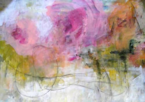 Red Roses | Oil And Acrylic Painting in Paintings by Marie Manon Art. Item made of synthetic