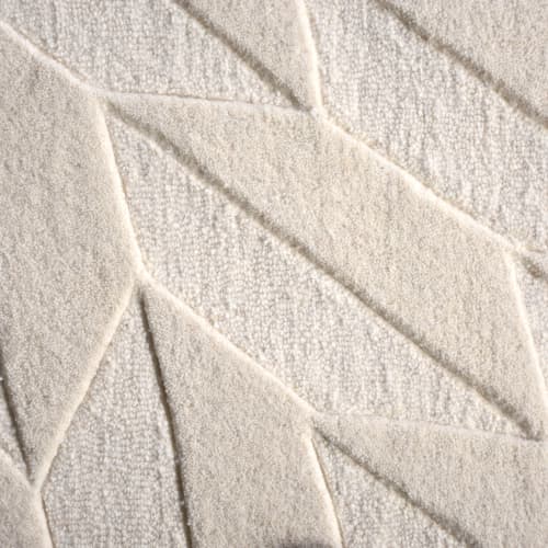 Organic Handtufted Wool Rug -PALVIN-160X230 CM | Area Rug in Rugs by Selligram. Item composed of wool compatible with contemporary and country & farmhouse style