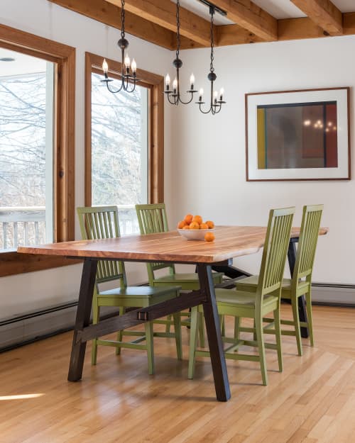 Heritage Dining Table | Tables by Ogelby Woodworks. Item composed of oak wood