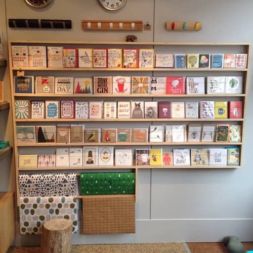 Custom Card Rack | Storage by John Green | Snowhome in York. Item made of wood