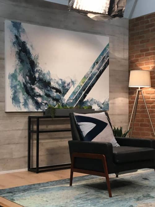 Order∞Chaos print of original painting | Prints by Caylin Rose Janet | Miami in Miami. Item made of paper works with contemporary style