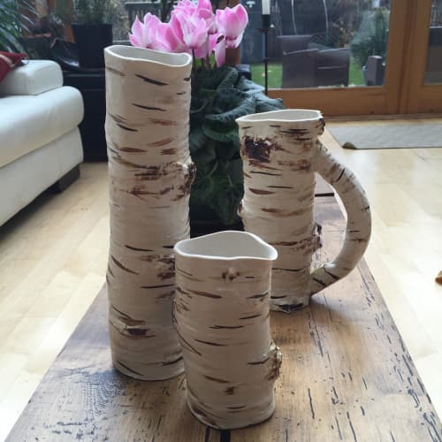Ceramic Vase | Vases & Vessels by Catharina Goldnau Ceramics. Item composed of ceramic