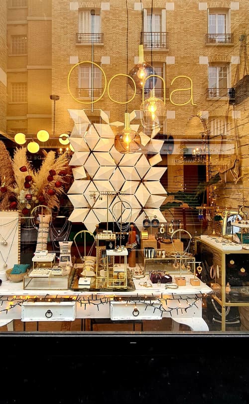 Display Window Partition | Divider in Decorative Objects by Bloomming, Bas van Leeuwen & Mireille Meijs | Le Concept Urbain in Paris. Item made of steel with synthetic