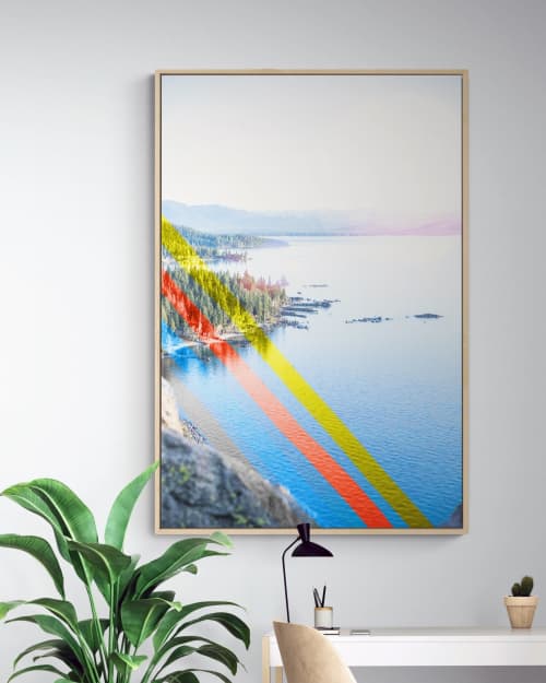 Tahoe Wahoe | Photography by Kara Suhey Print Shop. Item made of paper