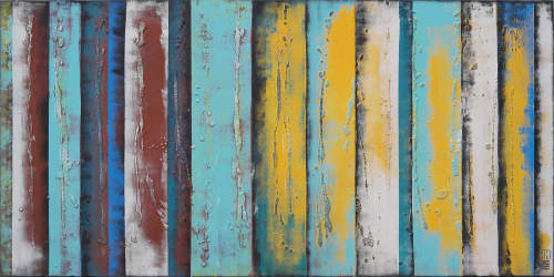 Natural panels | Oil And Acrylic Painting in Paintings by Ronald Hunter. Item made of wood with canvas works with modern style