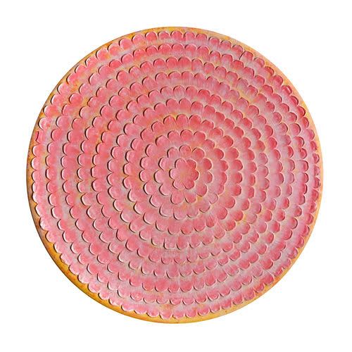 30" Pink Lemonade | Oil And Acrylic Painting in Paintings by Kelly L Walker. Item composed of canvas