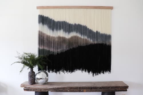Tapestry Artwork | Wall Hangings by CER Dye Design. Item made of wool works with contemporary & coastal style