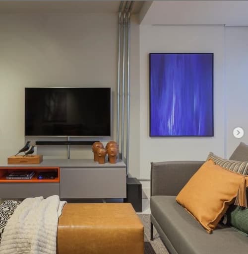 "Irradiated - Indigo" Fine Art Print at Lourdes NewStyle | Prints by Julia Di Sano | Belo Horizonte in Centro. Item made of paper