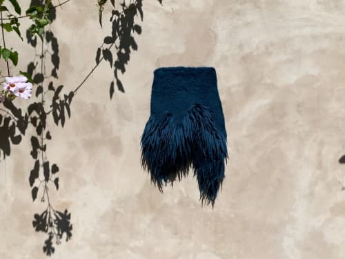 Seed No.062: Deep Encounters | Tapestry in Wall Hangings by Taiana | Santa Barbara in Santa Barbara. Item made of fabric with fiber