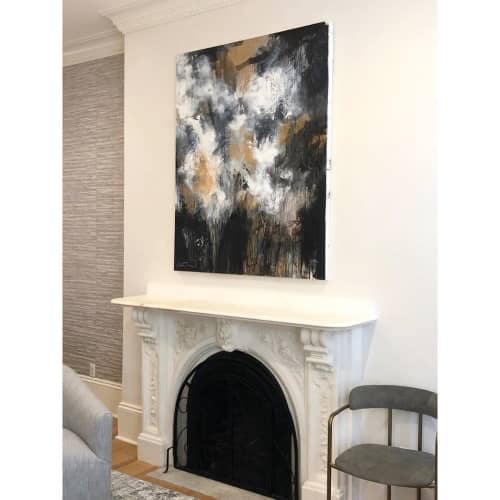 Painting | Oil And Acrylic Painting in Paintings by Brittney Ciccone. Item composed of synthetic