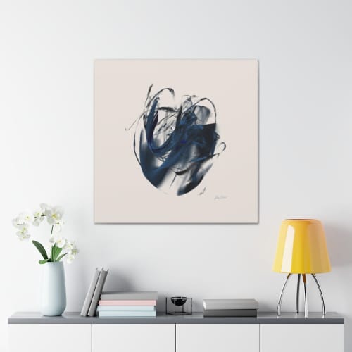 Convolution 15885 | Oil And Acrylic Painting in Paintings by Rica Belna. Item composed of canvas