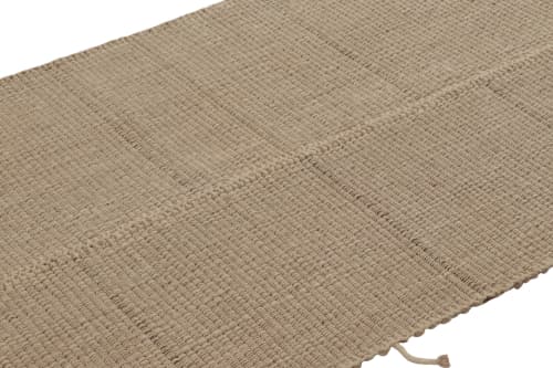 Rug & Kilim's Accent Kilim with Textural Beige and Faded | Area Rug in Rugs by Rug and Kilim