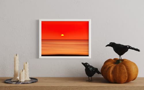 Red Sea Sun | Photography by Marc VanDermeer. Item made of paper