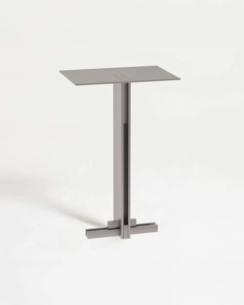 Apex Side Table | Tables by Yet Design Studio. Item composed of metal and stone in minimalism style