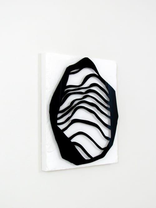 Artifact | Wall Sculpture in Wall Hangings by Strider Patton. Item composed of wood and synthetic