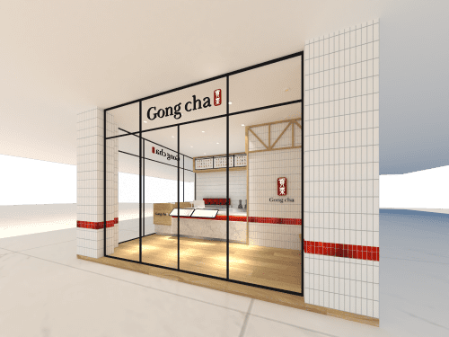 Gongcha Gunghalin | Interior Design by Studio Hiyaku | Gong Cha in Gungahlin. Item made of synthetic
