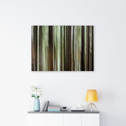 Forest Dream 1156 | Oil And Acrylic Painting in Paintings by Rica Belna. Item composed of wood and canvas