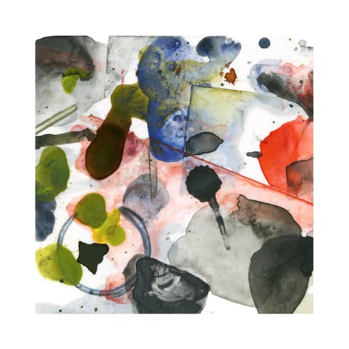 21_nlj 24x24" Archival Print | Prints by Nancy Louise Jones. Item made of paper