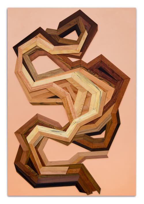 Wall Art - Build | Dismantle | Wall Sculpture in Wall Hangings by Alexandra Cicorschi | The TINT Gallery in San Francisco