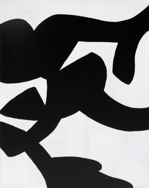 Abundance (clipping series - frame) | Oil And Acrylic Painting in Paintings by Kotaro Machiyama. Item made of canvas works with japandi & art deco style