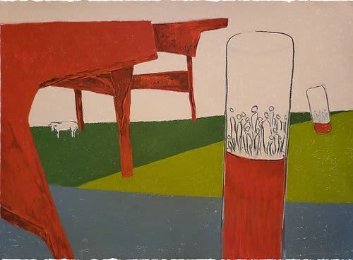 Pill - Mill. Kettelman City | Drawings by Elvira Dayel. Item composed of paper & synthetic