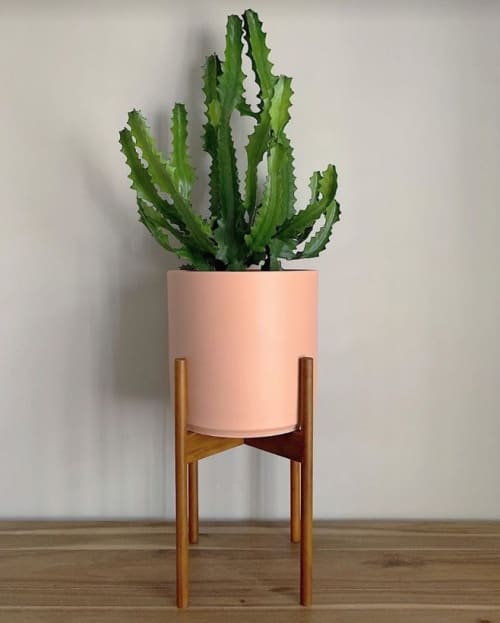 The Ten in Peachy Cotta | Vase in Vases & Vessels by LBE Design. Item composed of ceramic
