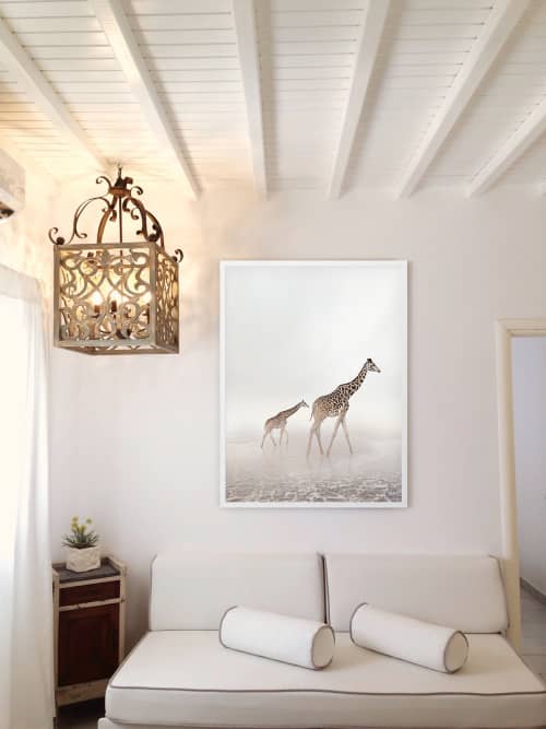 Go Giraffe | Photography by Alice Zilberberg. Item composed of paper