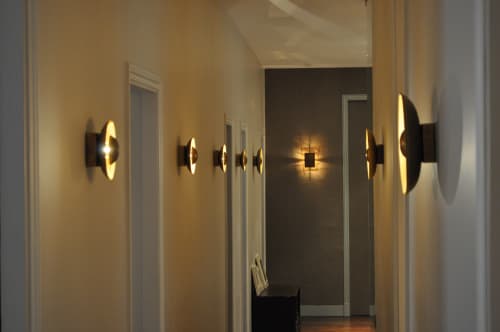 Phebus | Sconces by Ombre Portée | Paris in Paris. Item made of brass