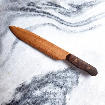 Model B Chef Knife | Utensils by Wild Cherry Spoon Co.. Item composed of wood in minimalism or country & farmhouse style