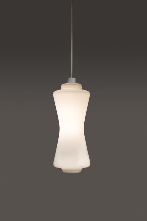 Eclipse | Pendants by Silica Studio. Item made of glass works with mid century modern & modern style