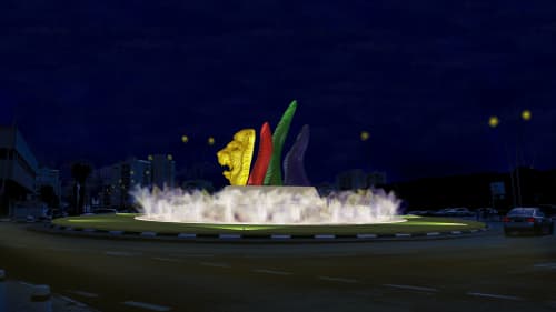 Ashdod Lion | Public Sculptures by Rafail Georgiev - Raffò