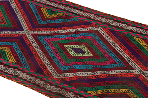 Rug & Kilim’s Contemporary Kilim Runner with Polychromatic | Area Rug in Rugs by Rug and Kilimarea